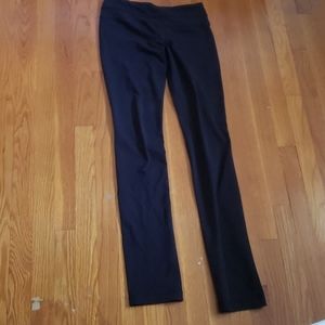 Black LULULEMON Women's Nylon Spandex Leggings 6